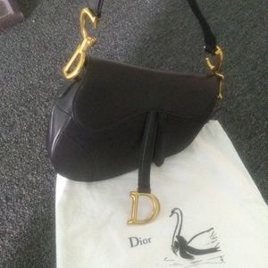 Christian Dior saddle bag.
